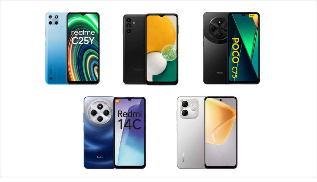 top 5 best mobiles under 30000 in Pakistan 2025